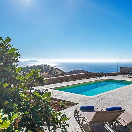 Tranquil Sea View Villa With Private Pool, Just 2Km From The Beach! Agia Galini Eksteriør bilde