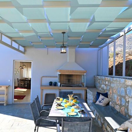 Tranquil Sea View Villa With Private Pool, Just 2Km From The Beach! Agia Galini Eksteriør bilde