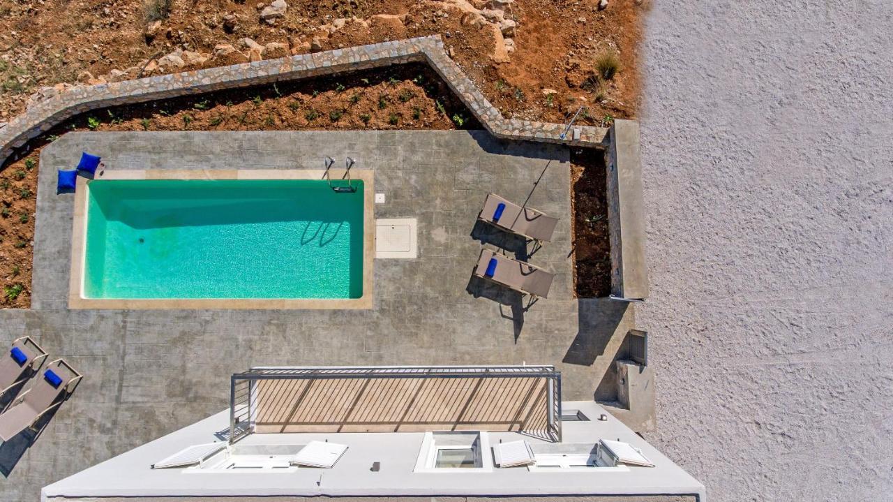 Tranquil Sea View Villa With Private Pool, Just 2Km From The Beach! Agia Galini Eksteriør bilde